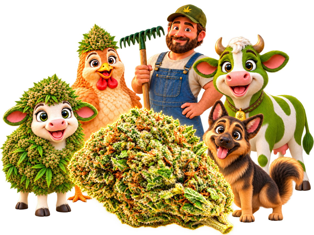François le fermier, la ferme et les fleurs CBD - La Bonne Récolte